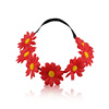 Brand elastic fresh headband solar-powered, hair accessory, flowered, boho style