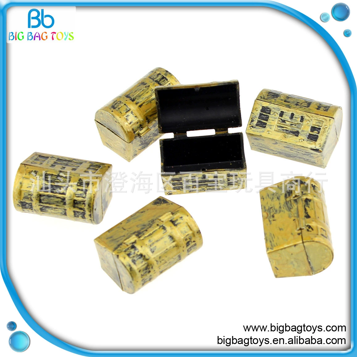 Хэллоуин рекламный подарок новая экзотическая игрушка пират маленькая коробка с сокровищами игрушки аксессуары