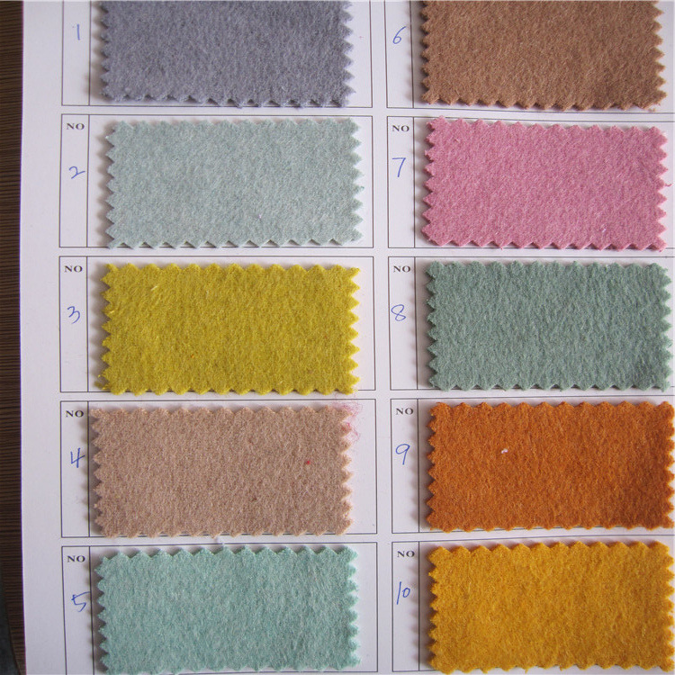 现货双面单色顺毛羊绒面料 秋冬大衣毛呢布料面料 双面顺毛呢布