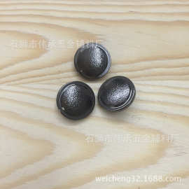 新款枪色四合扣手缝扣时尚锌合金四合扣圆形金属纽扣四合钮扣DIY