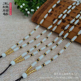 项链玉线绳厂家批发 路路通全珠吊坠挂绳 手工编织项链绳