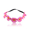 Brand elastic fresh headband solar-powered, hair accessory, flowered, boho style