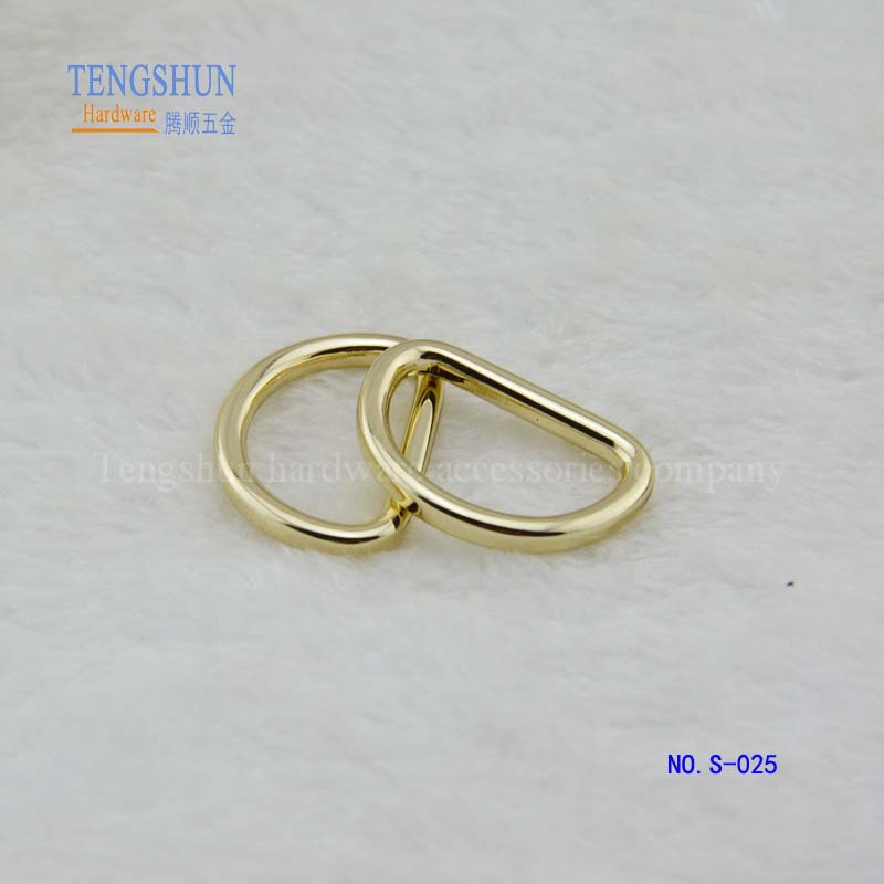 厂家专业生产手袋箱包五金配件扣 高档手袋皮具五金配件合金D扣*