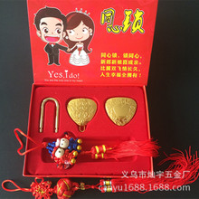 锌合金同心锁批发婚庆装饰用品国庆节日旅游风景区爱情锁连心锁