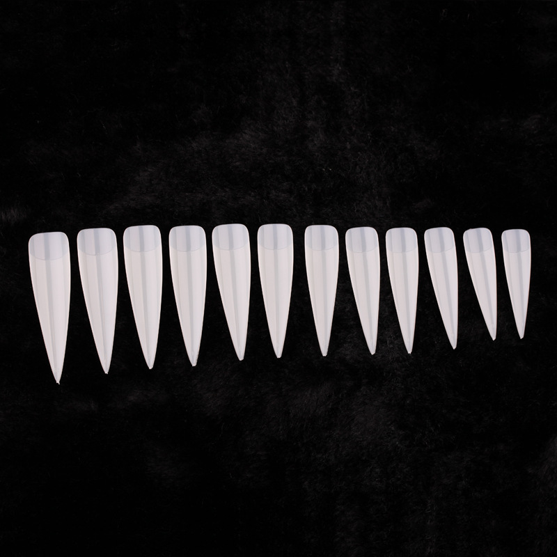 Professional nail art tools stage professional craft nail piece fake nail salon nail piece pointed long nail piece Professional nail art tools stage professional craft nail piece fake nail salon nail piece pointed long nail piece