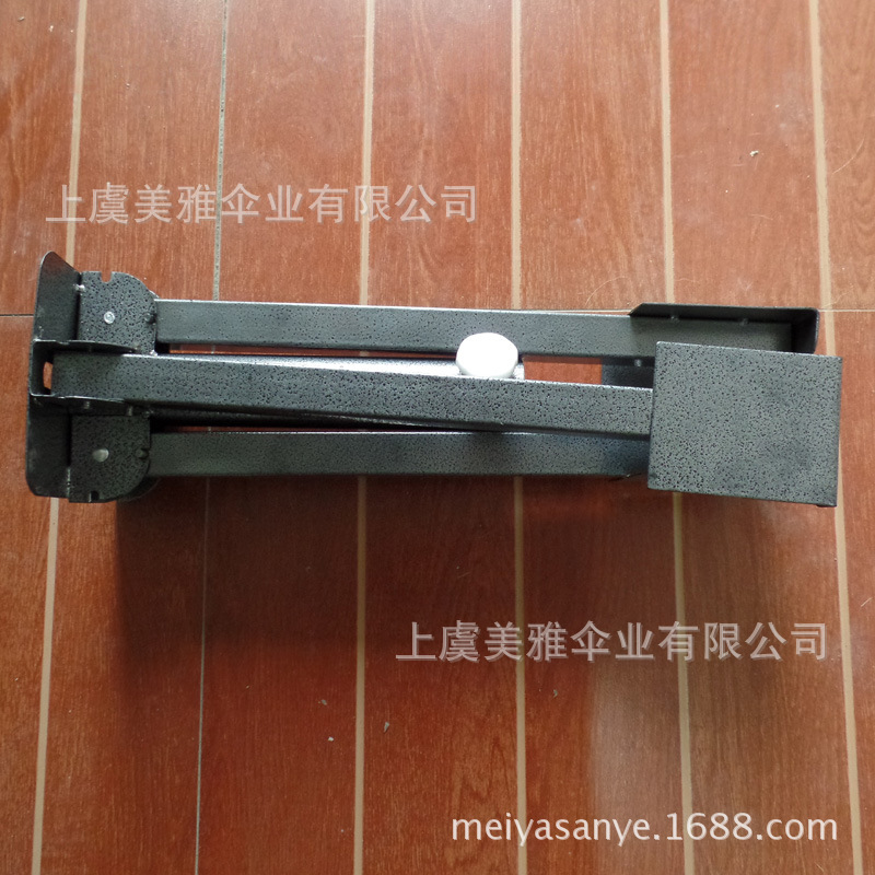 浙江厂家现货批发大号38杆粗庭院伞十字型折叠伞座 便携式铁伞座