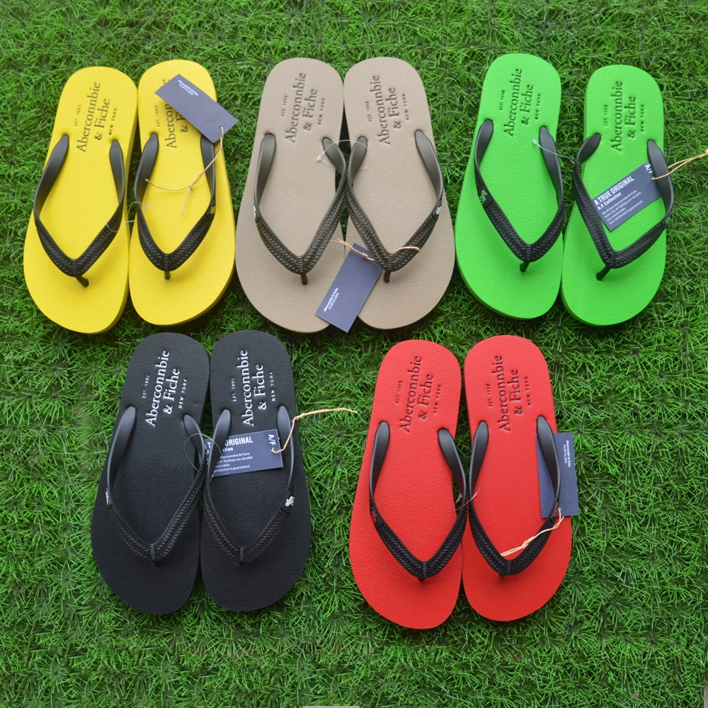 Бекхэм Новые простые классические сандалии Fawn Обычные однотонные пляжные шлепанцы