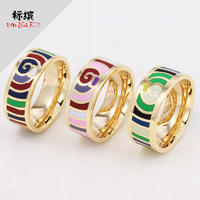 Fashionable enamel stainless steel