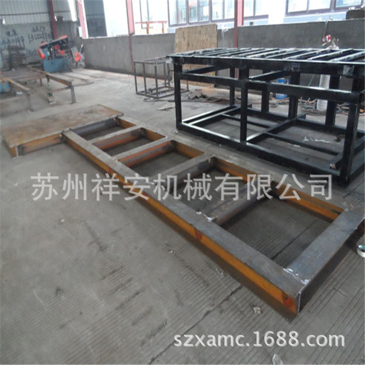 苏州结构件工厂 汽车生产线钢平台制作通用物流容器 苏州金属加工