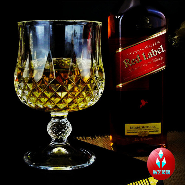 Transparent glass creative elite wineglass for whiskey for living…