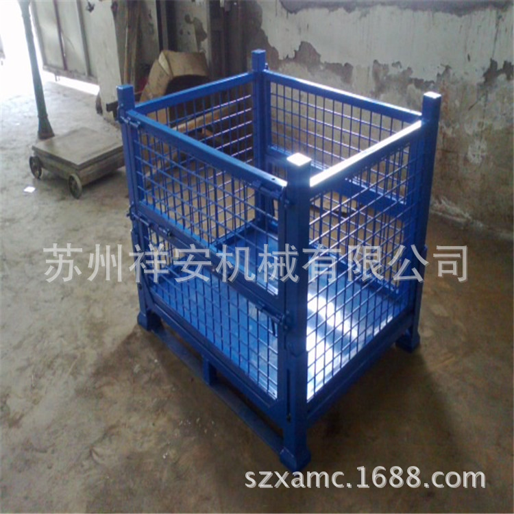 苏州金属结构件工厂 汽车生产线钢平台制作 通用物流容器