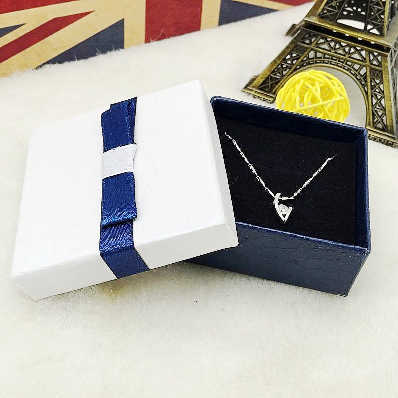 活动1蝴蝶结项链戒指耳饰手链包装盒精美礼品盒多用盒饰品盒首饰