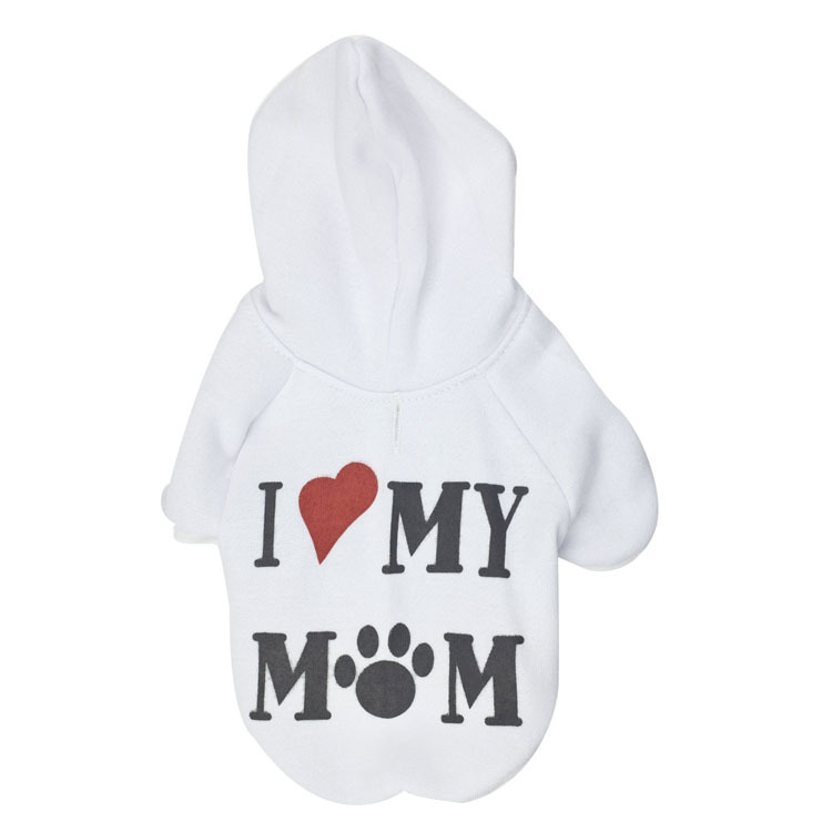 Suministros para mascotas ropa de perro de lana paño con capucha momia mascota suéter al por mayor ropa de Peluche de otoño e invierno