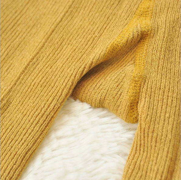 Quality demi-season keep warm tights, socks, combed cotton, fitted, wholesale