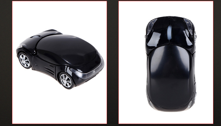 En stock transfronterizo caliente Ferrari ratón 2,4g inalámbrico portátil de escritorio coche personalizado ratón creativo