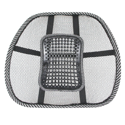 Car cushion, car massage nail lumbar support, home car dual-use ice silk lumbar support 40*40CM car interior supplies