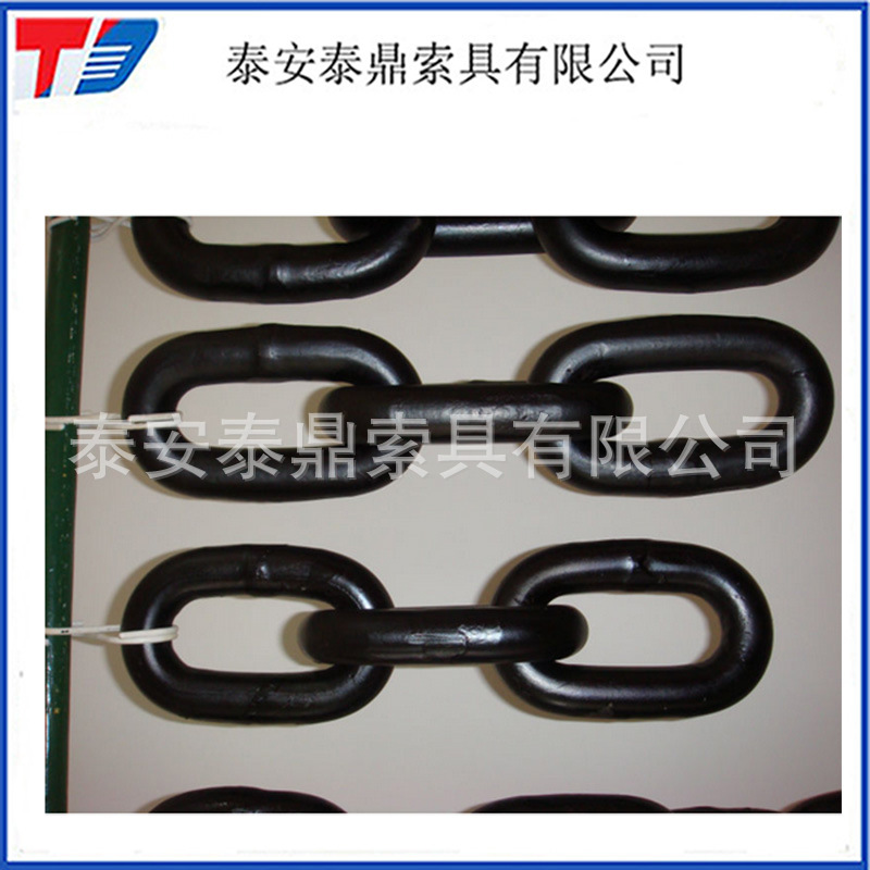直销矿用铁链 高强度圆环起重链条 防腐型矿用圆环链条 短环链条