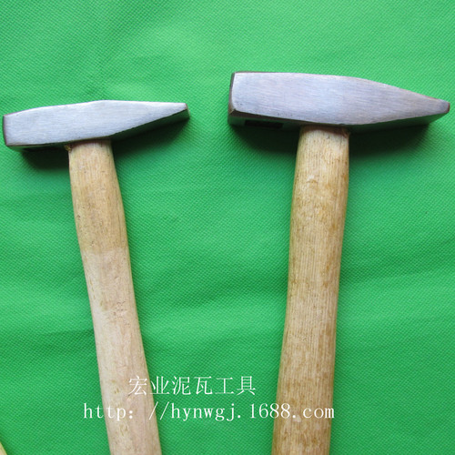 Hongye hardware tools wholesale forged wooden handle fitter hammer installation hammer percussion tool