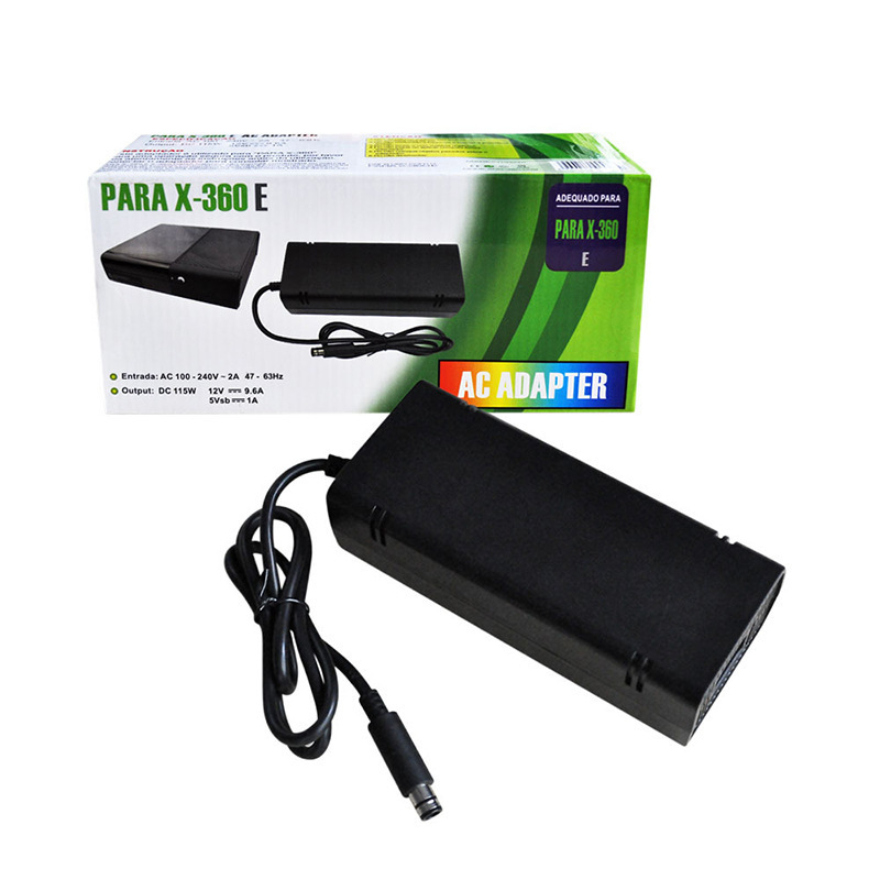 XBOX360-E host thin machine firecow power adapter x360 firecow charger (American, British and European standard)