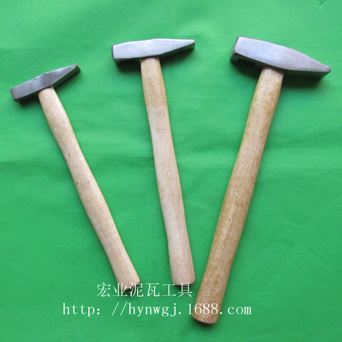 Hongye hardware tools wholesale forged wooden handle fitter hammer installation hammer percussion tool