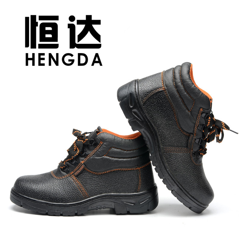 冬季新款男士劳保鞋保暖防砸防刺穿橡胶底防滑安全工作鞋厂家直销