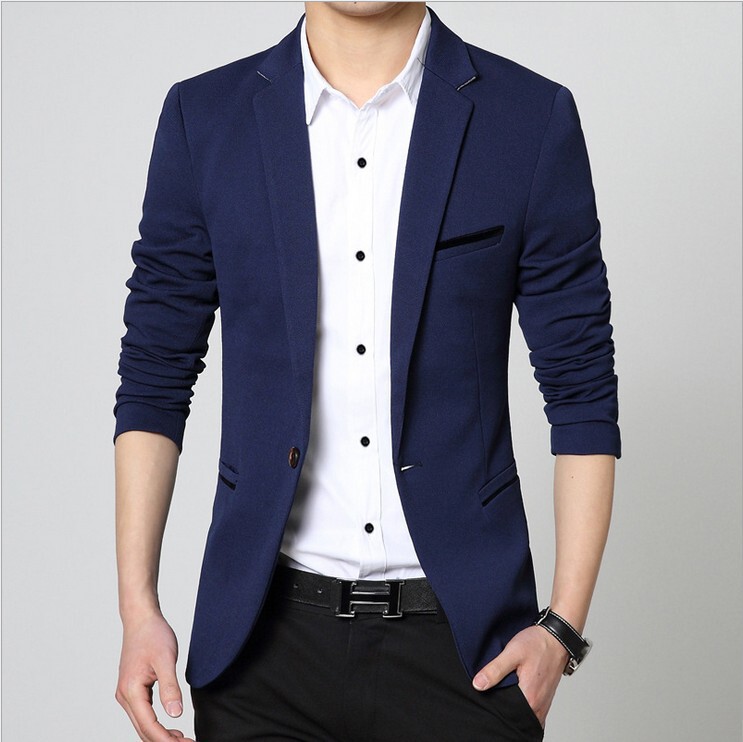 Spring and Autumn New Small Suits Men's Korean Style Slim Suits Men's Version Youth Large Size Suit Jackets Business Trend
