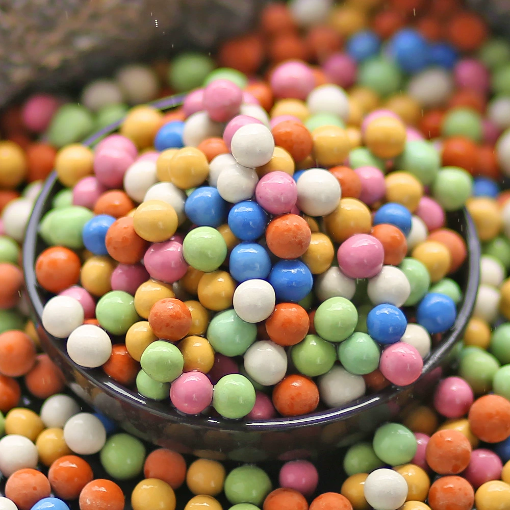 Красочная керамика мульти-мясной магазин поверхность выращивание цветов гидропонное дышащее маленькое Каменное Дно частицы питания глиняная керамика украшение шара