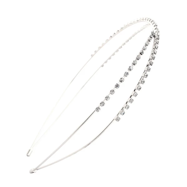 Double row cross silver C7522