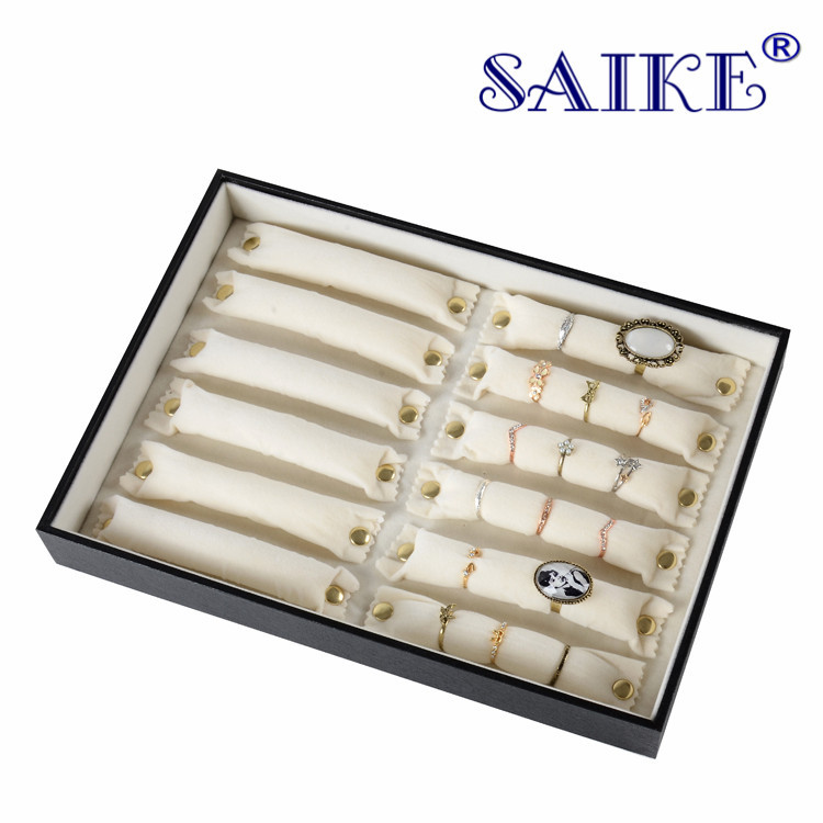 现货供应大号戒指盘戒指展示盘珠宝展示盒柜台展示盘首饰盒