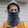 Windproof winter street helmet, sports hat for cycling, keep warm velvet mask