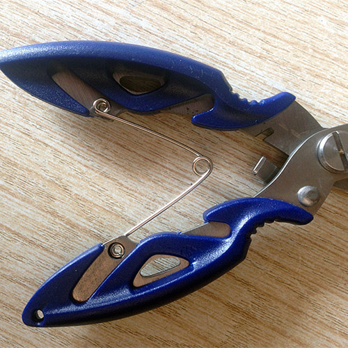 Beizheng Stainless Steel Curved Mouth Small Lua Pliers Fish Control Pliers Line Trimmer Open Loop Fish Control Device Fishing Tools