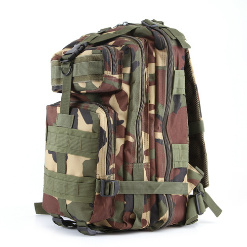 Outdoor cycling sport camouflage backpack military enthusiast hiking and climbing bag double shoulder 3P tactical backpack for hiking