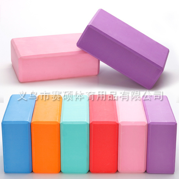 A large amount of spot high -density EVA yoga brick thickened yoga…