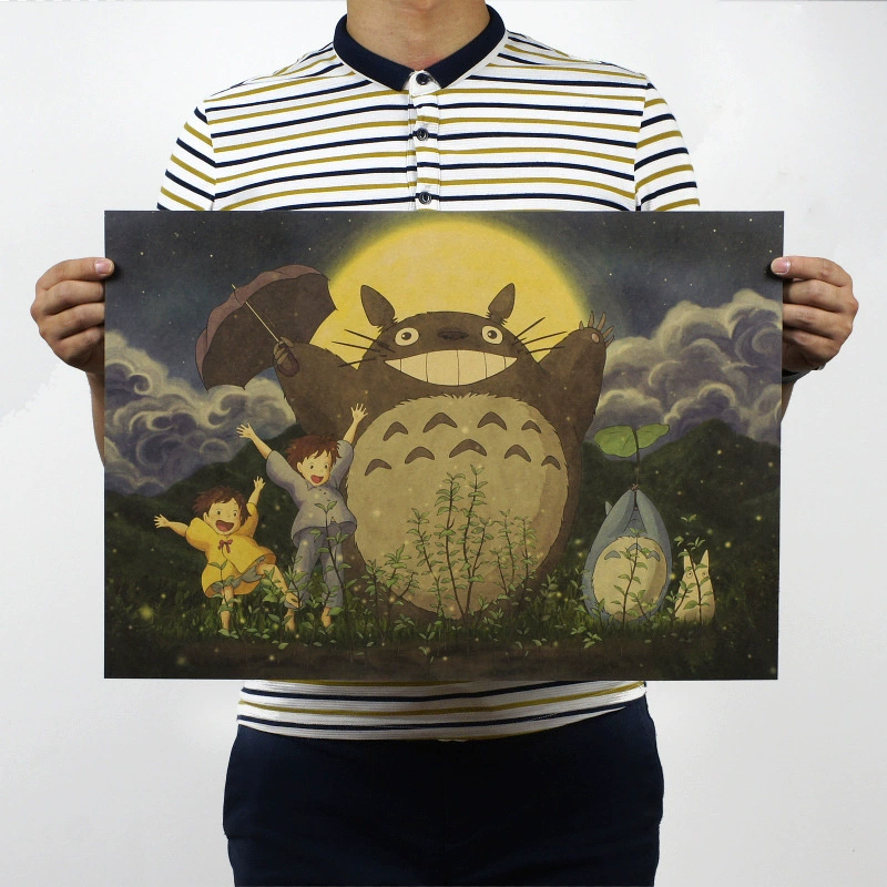 Картина из кожи в виде мультфильма, 51.5×36 см, мягкая подложка из искусственной кожи