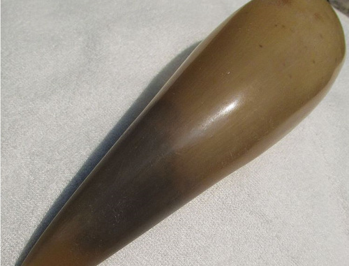 Wholesale Tianlan horn scraping board, large scraping bucket, tube, tea spoon, hollow point stick, dots 18 cm or more