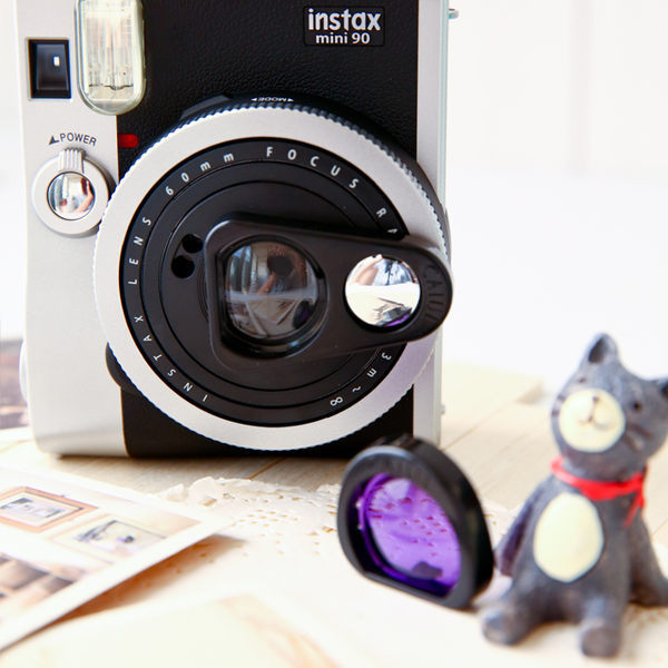 Universal shooting MINI90/mini99 selfie mirror+purple filter set…