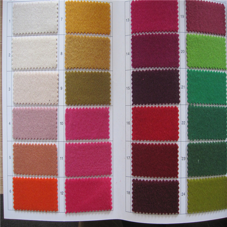 秋冬季羊毛顺毛呢 大衣呢 男女时装面料 全毛单面顺毛