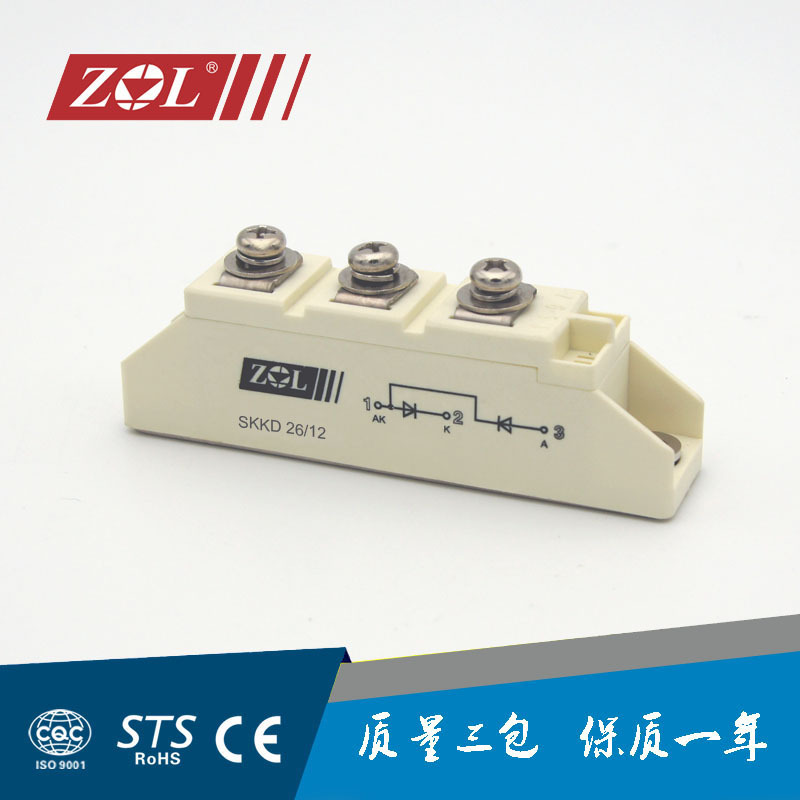 西门康型 二极管模块 SKKD26, SKKD26/12
