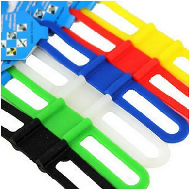 Bicycle Light Strap Mountain Bike Light Strap High Elastic Silicone Silicone Strap Strap Strap Light Holders 7g