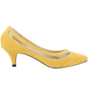 678-2 yellow velvet cloth
