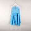 Small princess costume, evening dress, European style, “Frozen”, cosplay, children's clothing