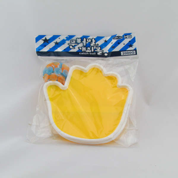 厂家直供手掌拍吸盘球  闪光吸球 儿童户外活动发光玩具球