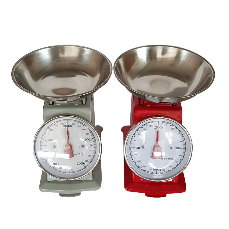 Оптовая Продажа с фабрики механические весы 2 кг в наличии пищевые измерительные весы бытовые кухонные весы индикатор пружинные Весы