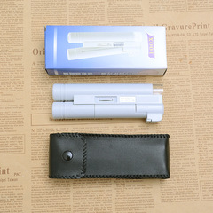 Crystal Bright Factory Direct Sale Dual Tube Microscope 40x 80x 100x Scale Reading with Light Magnifier 10085-1