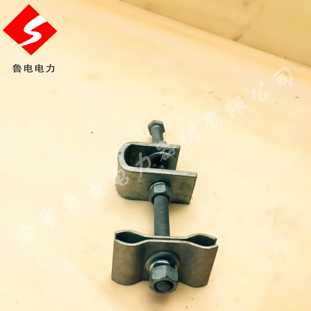 光缆金具配件 OPGW杆用引下线夹 引下夹具  曲阜鲁电  引下线夹