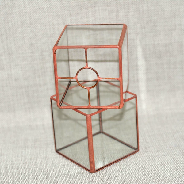 (Round hole) tin -made red copper color