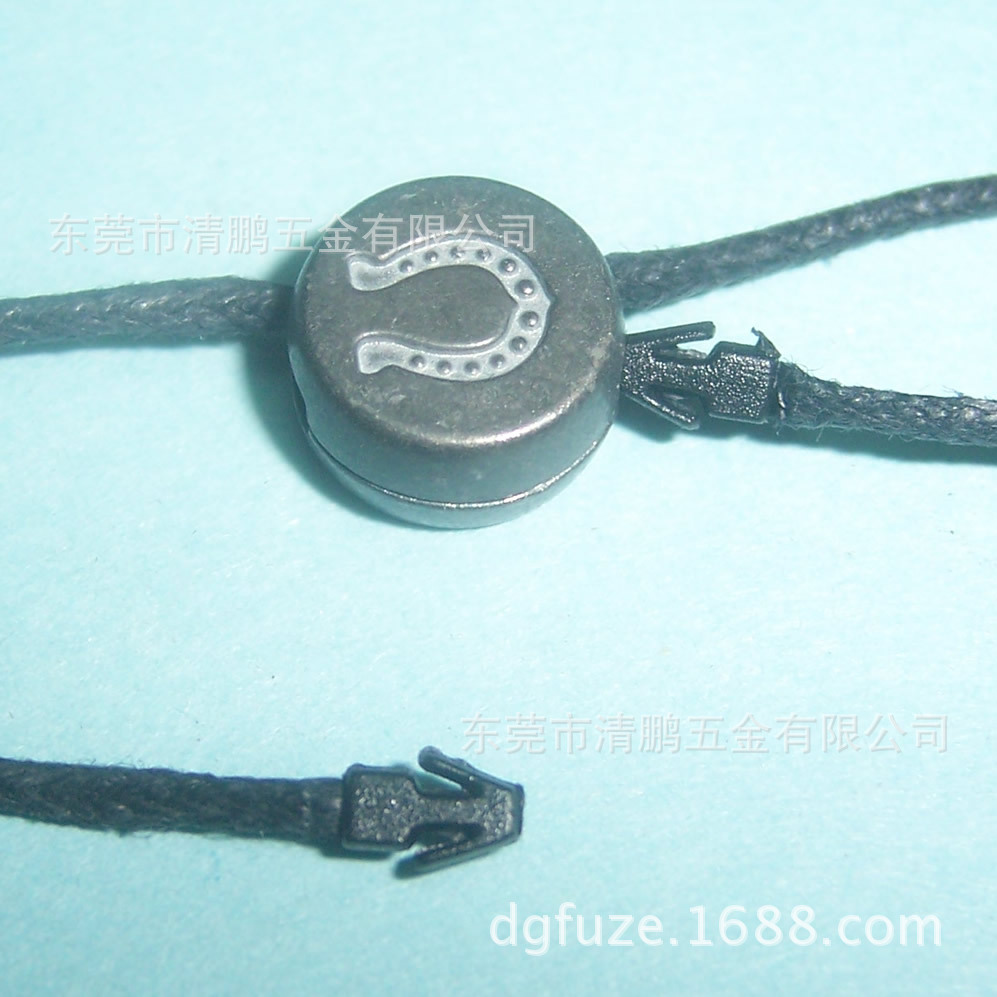 批发金属圆形合金吊粒 服饰五金吊粒 二合一五金吊粒吊牌价格优惠