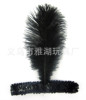 Flapper Headpiece Sequenant Bad Bad Beads Turn with Sequenant ostrich hair band