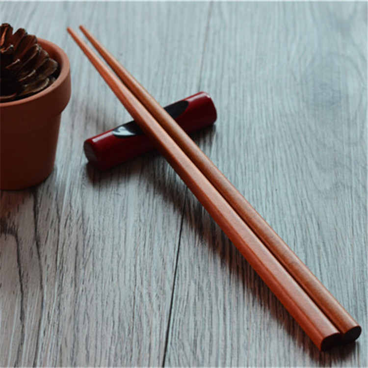 日式铁刀木筷尖头木筷  木质餐具批发