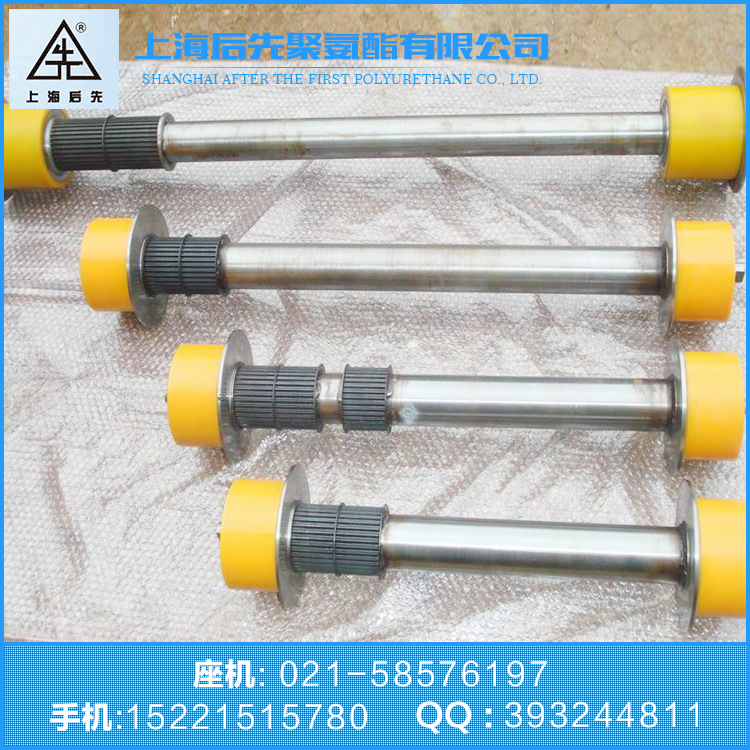 厂家供应汽车焊装线用滚轮单元 滚轮组 输送滚轮包胶